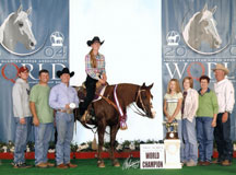 Kristin Weaver-Brown, 2004 AQHA World Show
